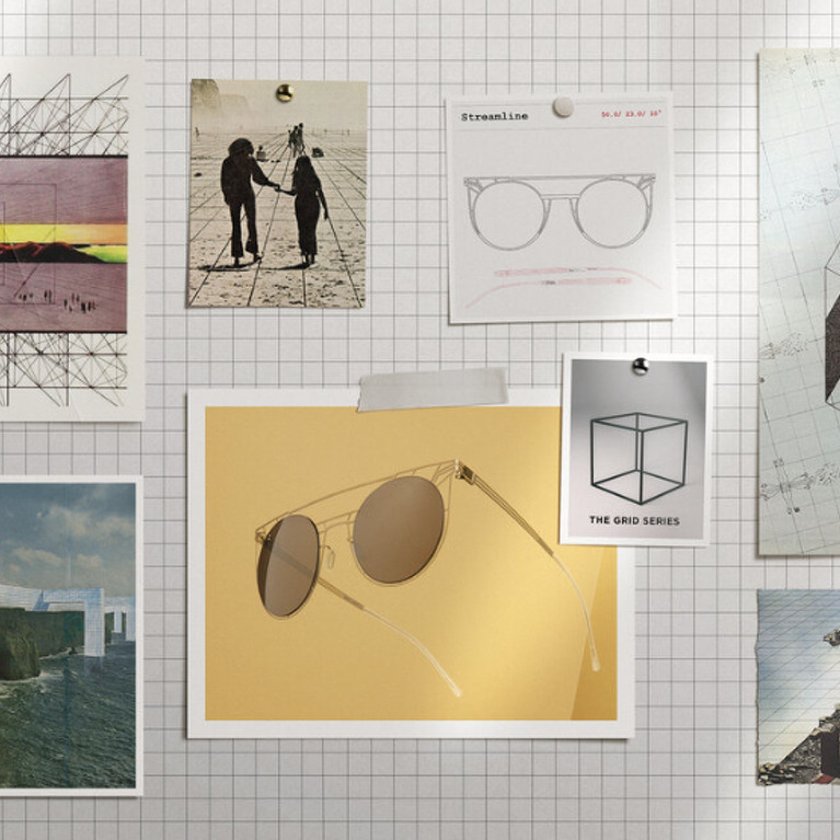 The Radical Design Movement inspires eyewear collection   “The Grid”.